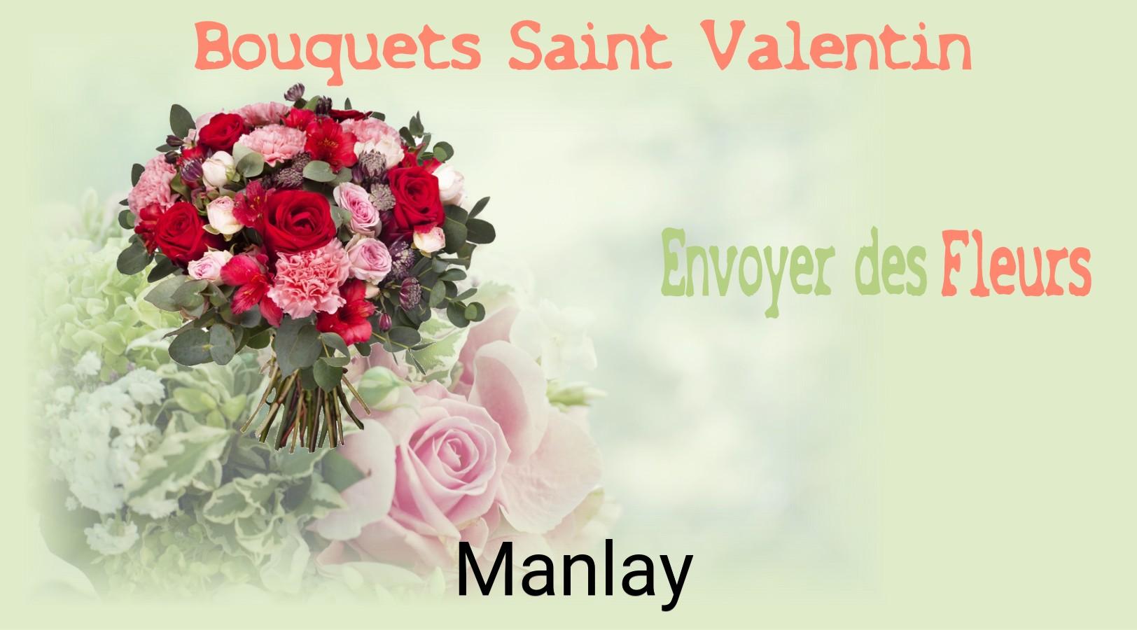 Roses de Saint-Valentin livrées à Manlay